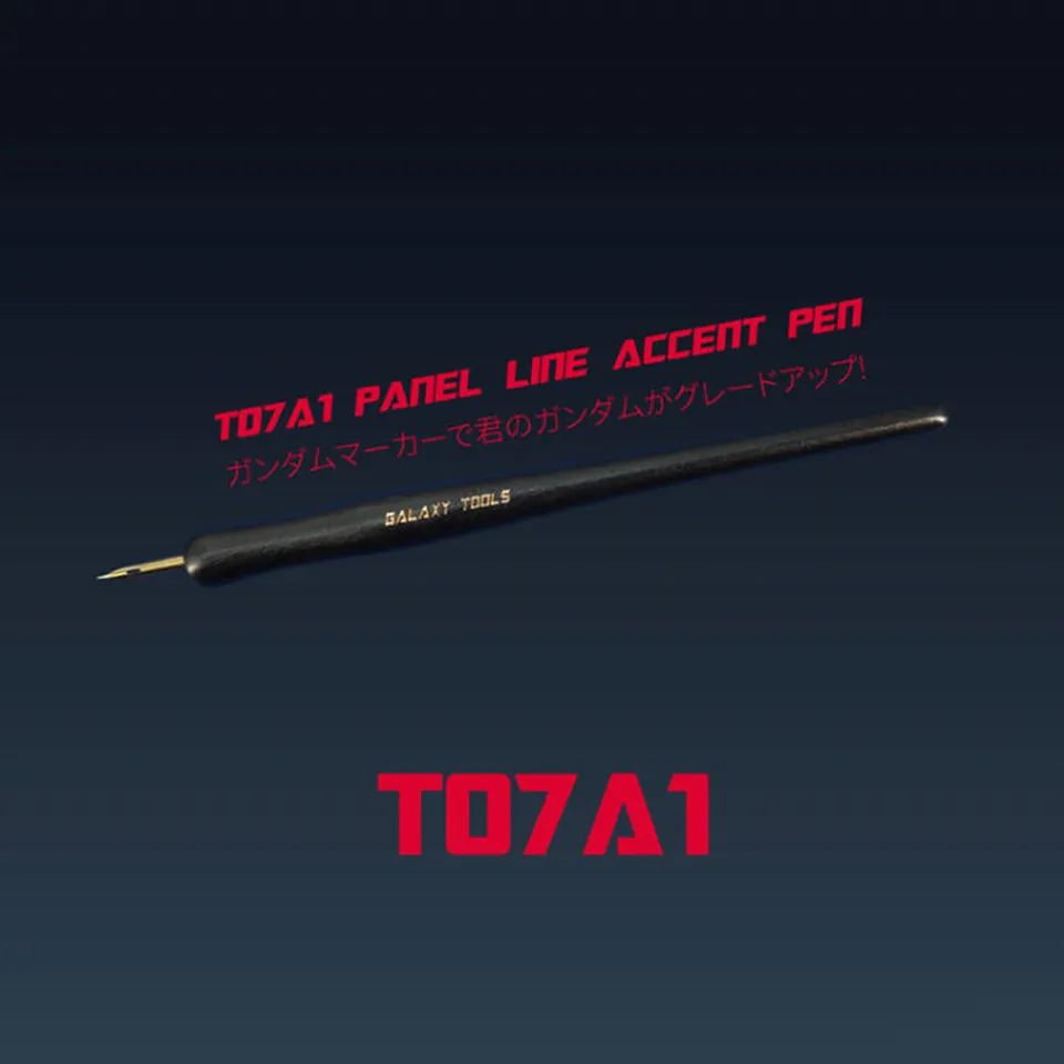 Galaxy Tools T07A1 panelové linky Accent Pen Model Color Bleeding Line Pero Model Model Building Tool pre gundam výrobu domácich majstrov