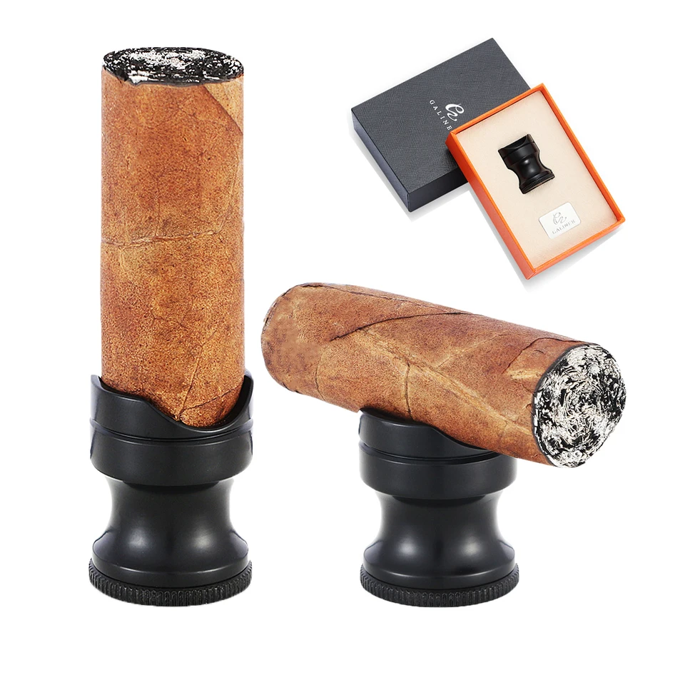 Galiner Cestovný držiak na odpočinok cigariet drží veľkosti cigary fajčiarske príslušenstvo Gadgety pre mužov stáť Charuto Punch Cutter Puro