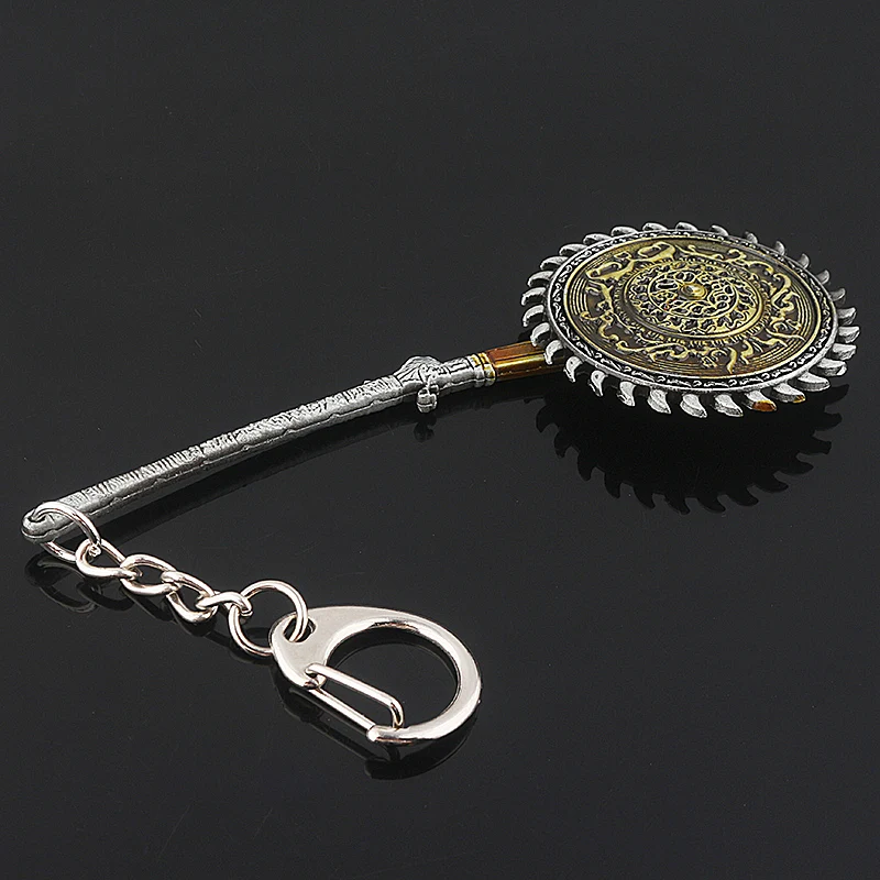 Game Baldur's Gate 3 Keychain Illithid Gray Pendant Kľúč pre ženy pre mužov šperky