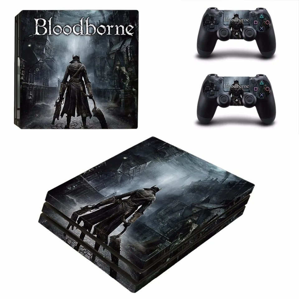 Game Bloodborne PS4 Pro Sticker Sticker pre Sony PlayStation 4 Console a Controllers PS4 Pro Skin Stumpers Decal Vinyl