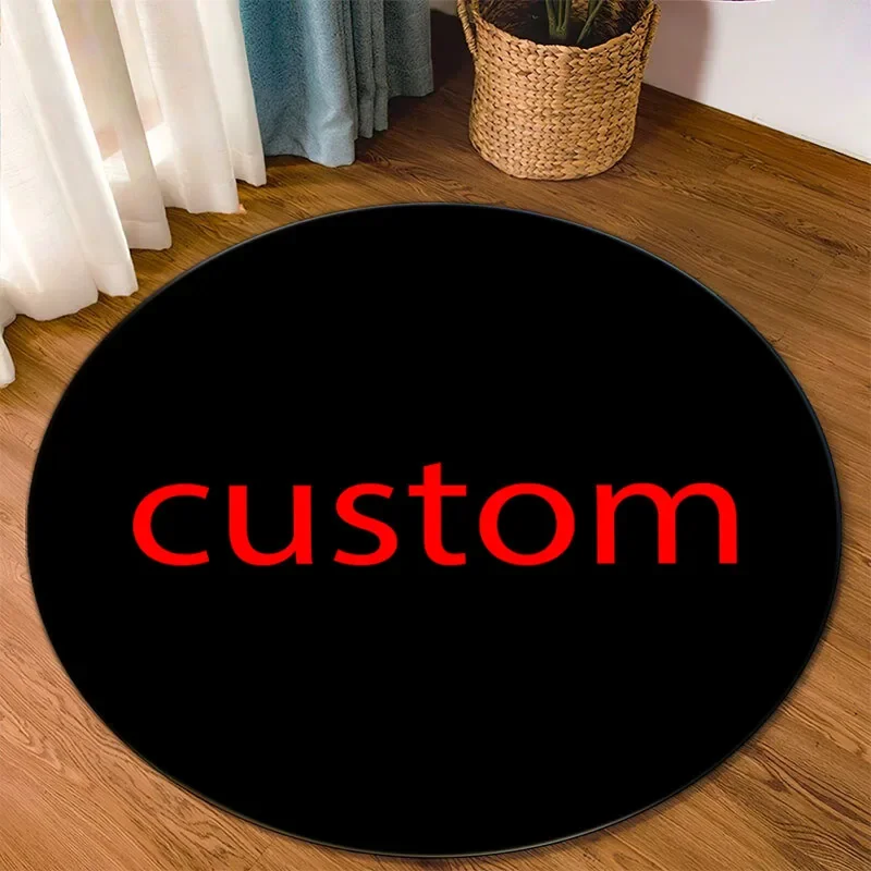 Game CD Rug Round Rat Movie hudba Custom Circle Bath Mat Mat Black Mat Domáca dekorácie Koberce kuchynské koberce pre obývaciu izbu