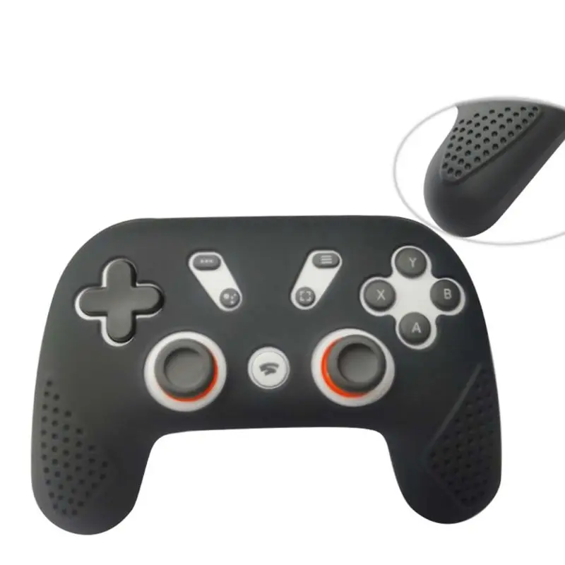 Game Controller Ochranný kryt rukávy Soft Silikone Skin For -Google Stadire Premiere Edition GamePad N84A