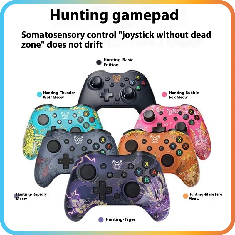 Game Fox Hunting Se Gaming Gamepad pre Xbox Series X, S, Xbox One Controte PC Battery Wireless Controller Multifunkčný joystick