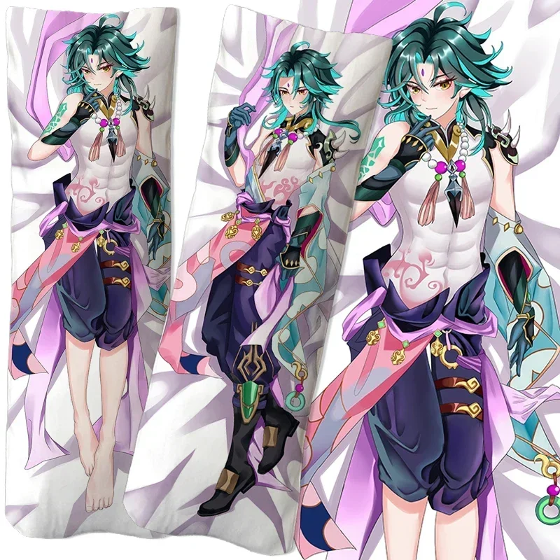 Game Genshin Impact Xiao vankúš Casplay cosplay dakimakura karikatúra Kawaii Men ženy kostýmové doplnky