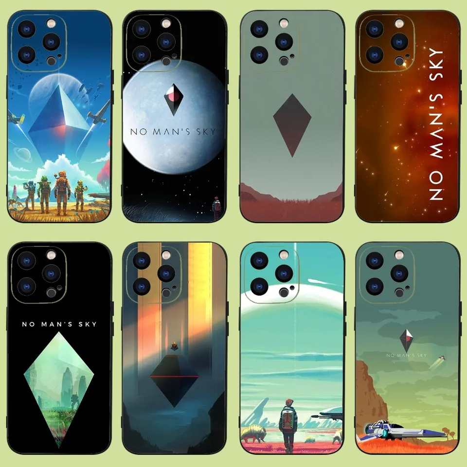 Game No Man S Sky Phone Case pre iPhone 15,14,13,12,11 plus, Pro, Max, XR, XS, X, 7,8 Plus, SE, Mini Silikone Soft