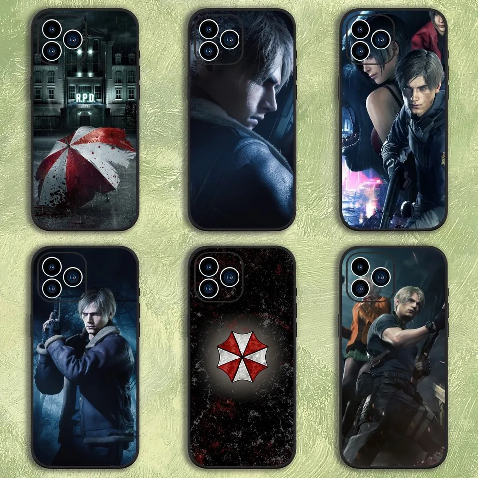 Game R-rezident Evils Telefón puzdro pre Samsung Galaxy S22 S23 Ultra S21 S20 Fe Plus poznámka 20 Soft Cover