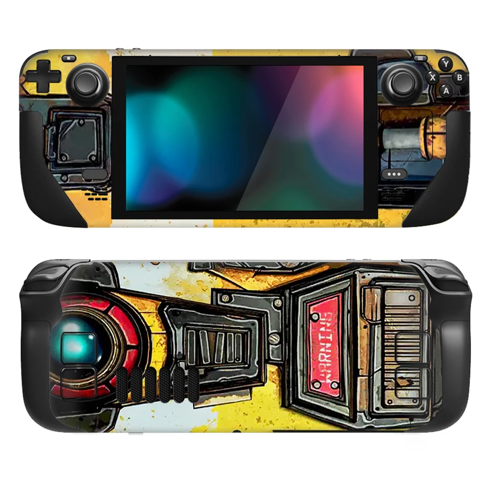 Game Style Vinyl Sticker for Steam Deck Console Protector Game Accessories Skin Sticker