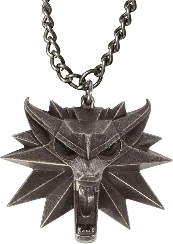 Game The Winker Wild Hunter Medallion Medallion náhrdelník s LED očami Light Up Figual PVC Collection Model Hračky