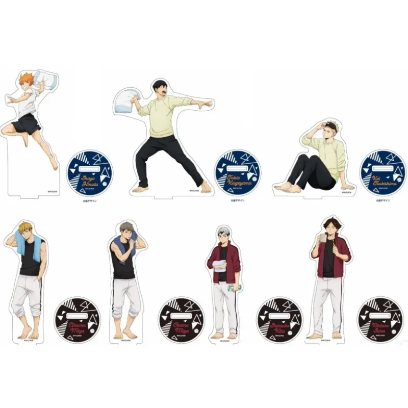 Game Tobio Kageyama Shoyo Hinata Kei Tsukishima Osamu Shinsuke Atsumu Acryl Acryl Anime Anime Figula Model cosplay hračky darček