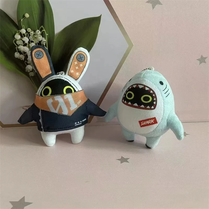 Game Zenless Zone Zero nula plyšový bangboo prívesok kľúča Keychain Anime Cosplay plnené karikatúrou figurína dekora