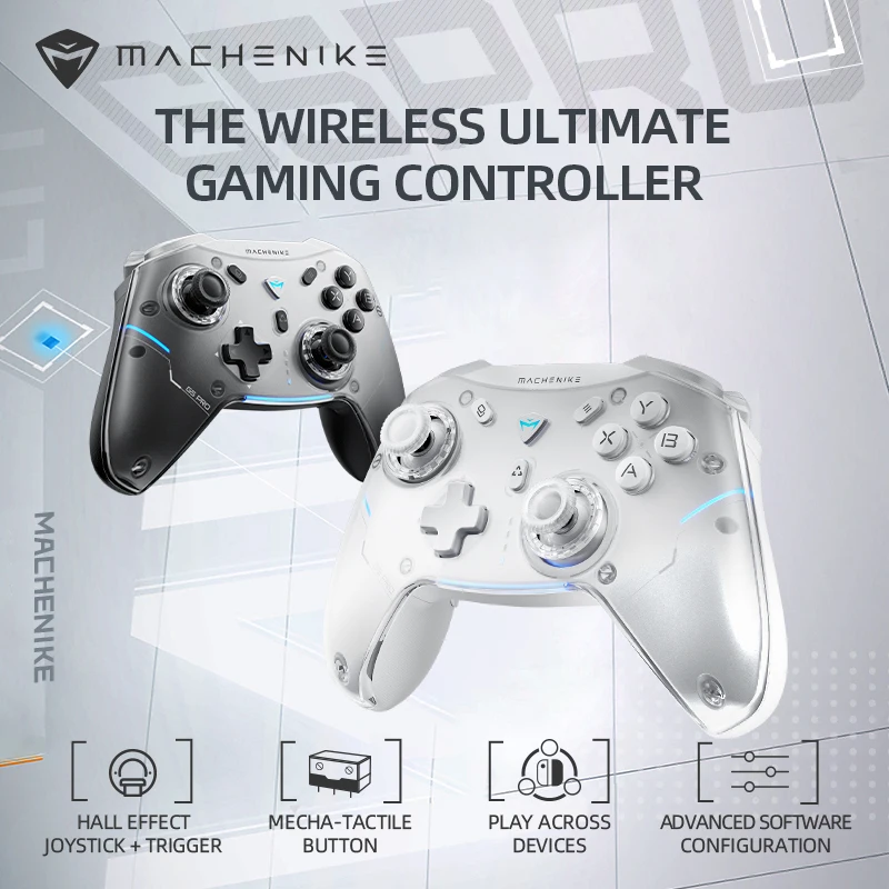 GamePad Wireless Gaming Controller Machenike G5 Pro Elite Hall Trigger Joystick Mecha-Tactile Guttons pre Switch PC Android IOS