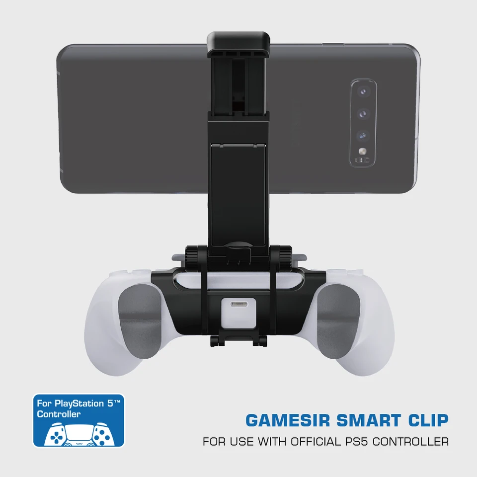 Gamesir Držiteľ mobilného telefónu Mobilný telefón Mobil pre mobilný telefón pre ovládač hry PlayStation 5 / PS5