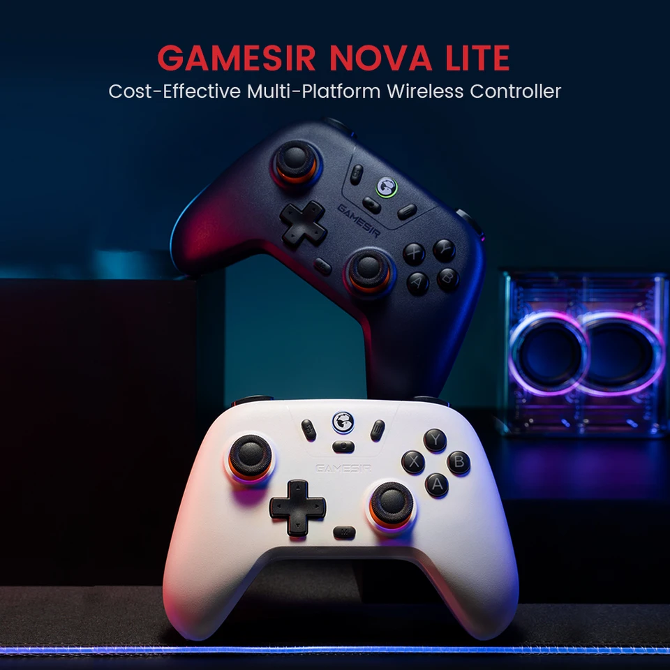 Gamesir T4 Nova Lite Wireless Gamepad Game Controller pre Switch, Android, iOS, PC a Steam Games Hall Effect Stick