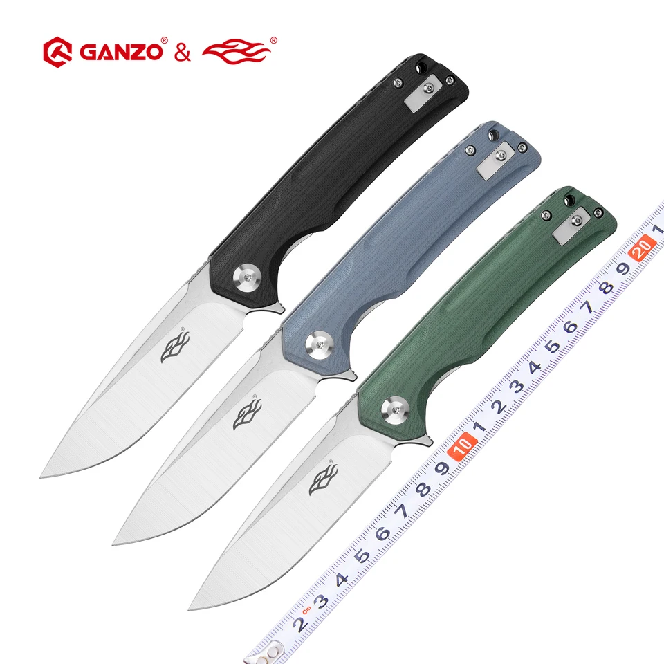 Ganzo Firebird Fbknife FH91 D2 Blade G10 rukoväť skladací nôž na prežitie Nástroj Tactical nôž taktický edd outdoorový nástroj