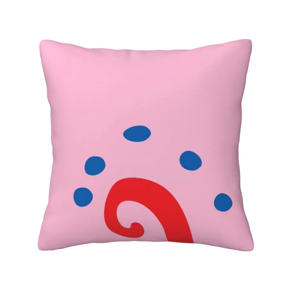 Gary slimák mäkký pohodlný vankúš Gary Snail Squarepants Squidward Patrick Krabs Cartoon Funny Pink
