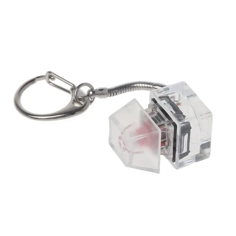 Gateron MX Switch Tester tester Tester priehľadný kľúča mechanické klávesnice 1KEY SWINT Testovanie nástroja modrá čierna kvapka