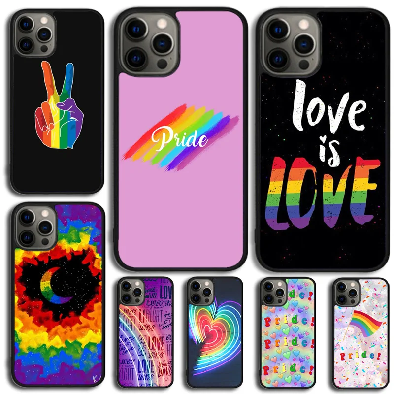 Gay Lesbian LGBT Rainbow Pride Pase Case pre iPhone 15 16 14 plus 11 12 Mini 13 Pro Max Apple x xr xs max
