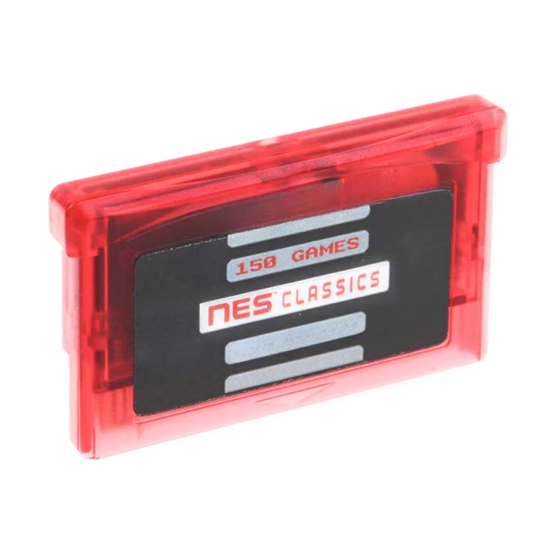 GBA Game Cabtridge, 32-bitová karta konzoly pre videohry, 150 z 1, kombinovaná karta s batériou pre GBA NDS