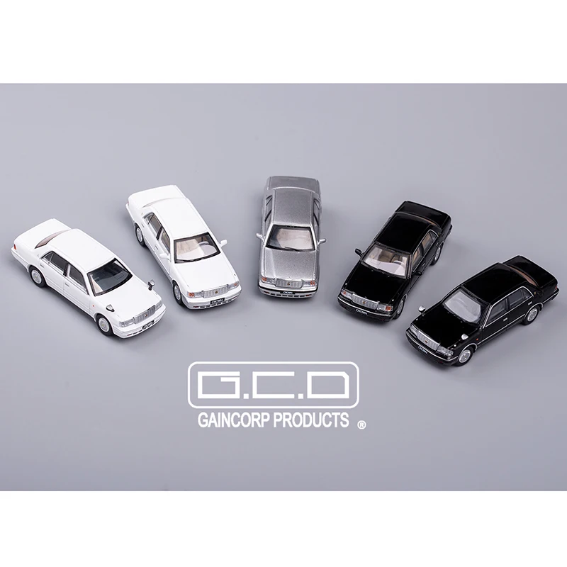 GCD 1/64 Toyota Crown Vintage CARS vozidlá vozidlo Diecast Collection Collection Hray Station Vozidlo s displejom