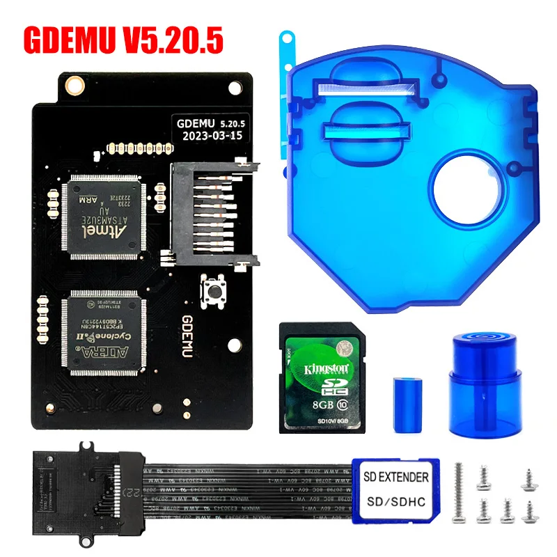 GDEMU V5.20 Najnovšia verzia simulačná doska Optical Drive pre SEGA Dreamcast GDU DC VA1 Console SD rozšírenie v5.20.5 EverDrive