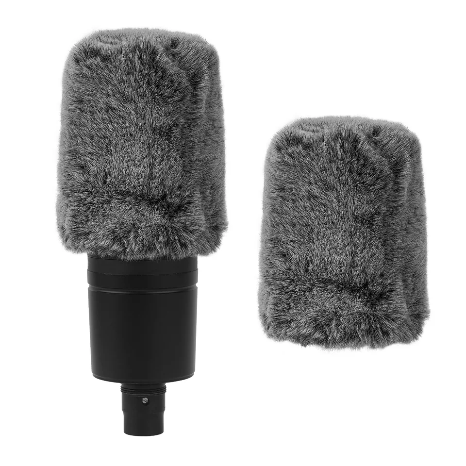 Geekria pre tvorcov Furry čelné sklo kompatibilné s Audio-Technica AT2020, AT2020USB, AT2035