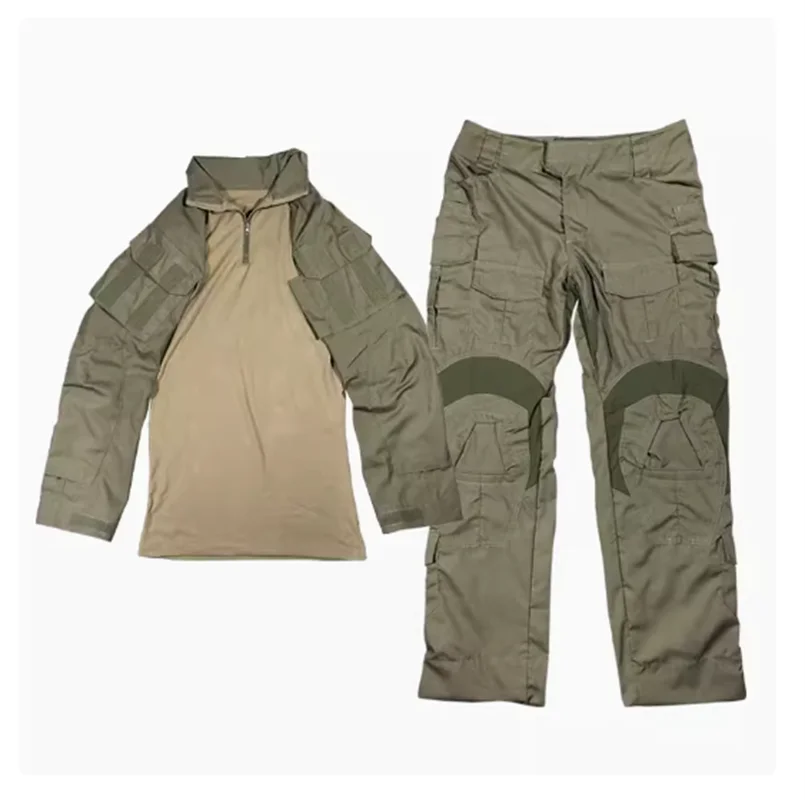 Gen3 Ranger Green Training Tactical Frog Skin G3 Battle Frog Suit Long Rucked+dlhé nohavice bojovať poľovníctvo Priedušné oblečenie