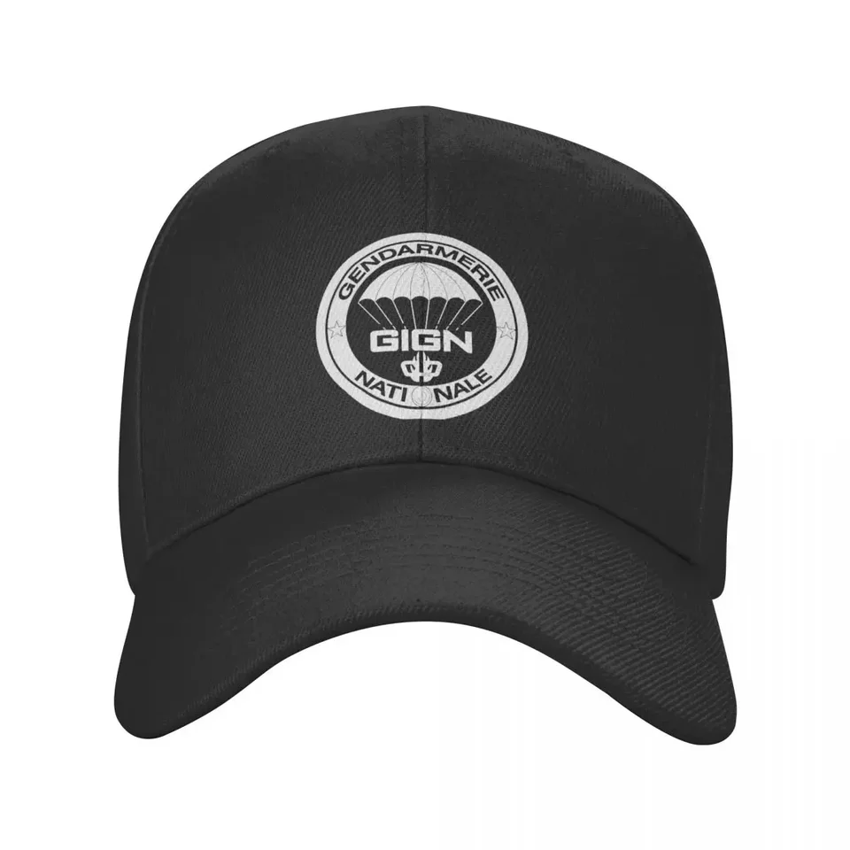 Gendarmerie Gign Francúzske policajné sily baseballovej čiapky pre dospelý nastaviteľný klobúk pre mužov Ženy ochrana pred slnkom Snapback Caps
