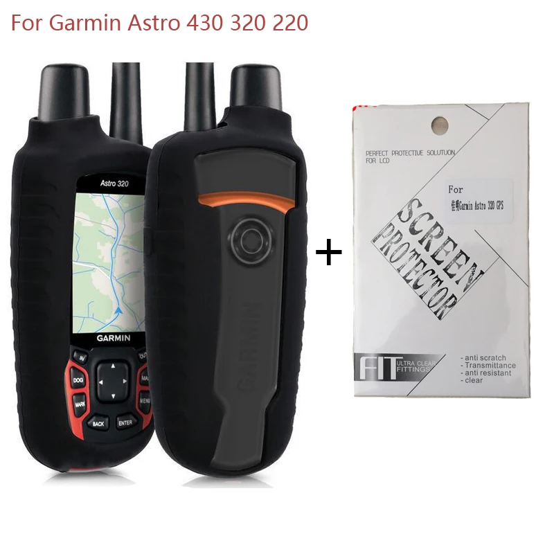 Generic Protect Silikon Case Cover Cover pre Garmin GPS Astro 430 320 220 900 s ochrancom obrazovky Astro 320 pre Alpha 50