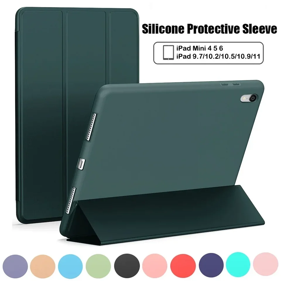 Generácia inteligentného krytu pre iPad Air 2 vzduch 1 Mini 1 2 3 4 5 6 pro11 7,9 