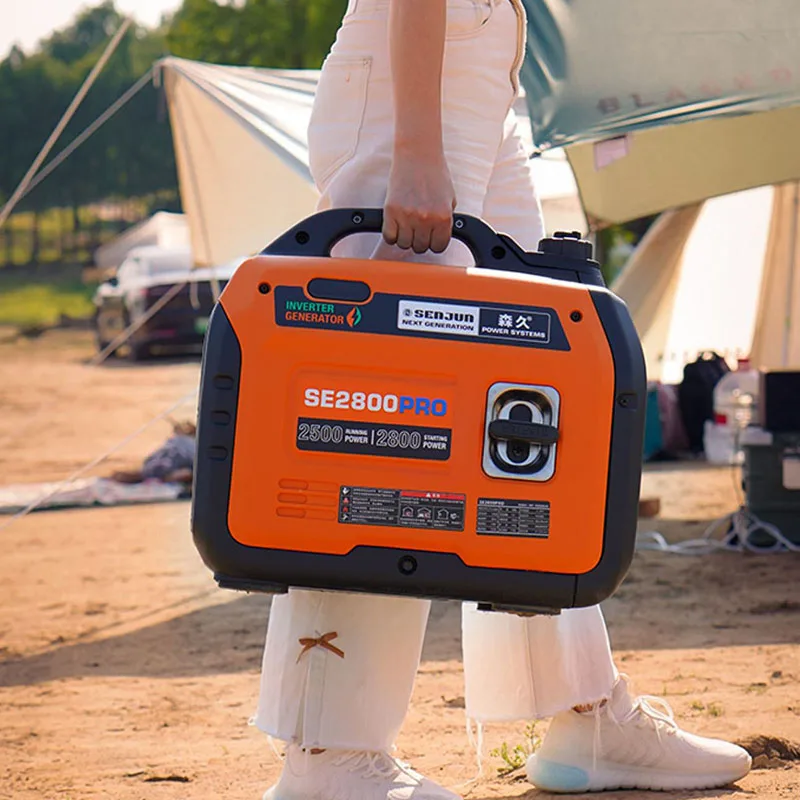 Generátor prenosného invertora benzínu 1,4 kW 2,0 kW 2,5 kW 2,8 kW Manuál Štart