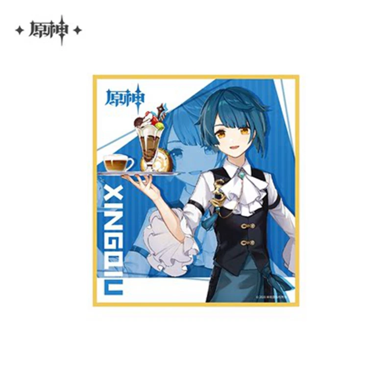 Genshin dopad novú vankúšovú bábika xingqiu cosplay príslušenstvo 2022 Anime Goods Japan Hot Halloween Darčeka Doprava zdarma