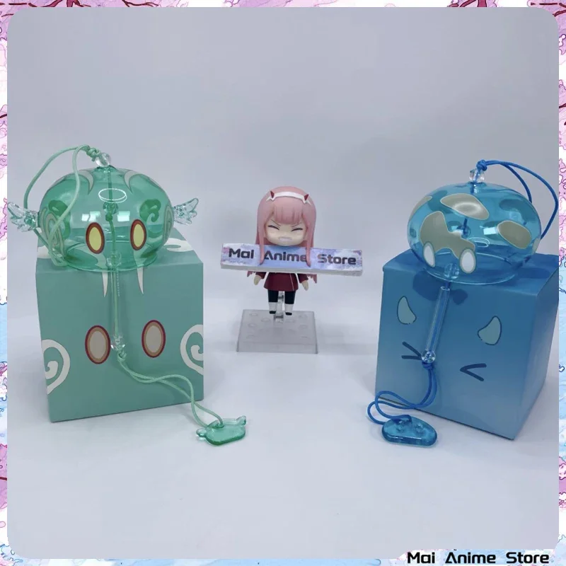 Genshin dopad slime japonský zvonkohry sklo sklo genshin figúrky slime anime veterné zvony prívesky dom dom dekorácie anime darčeky