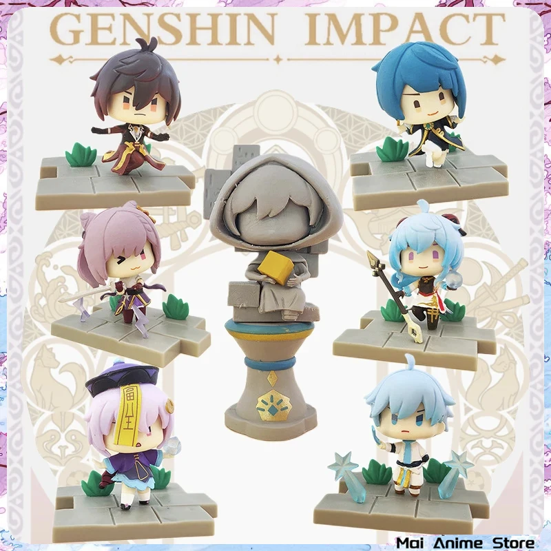 Genshin Impact Anime postava paimon klee kawaii akčné figúrky genshin figurínové zbierky Model detské hračky Darčeky pre deti