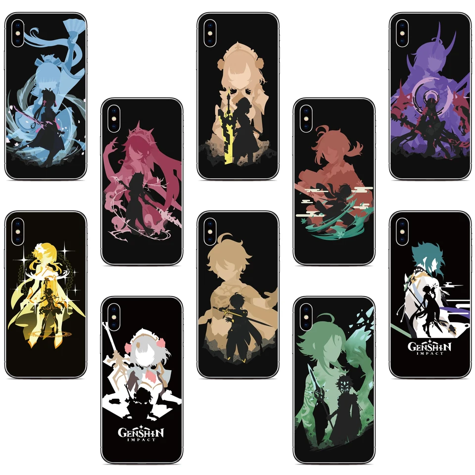 Genshin Impact Cover pre Samsung Galaxy S24 Ultra A16 A15 A35 A55 A25 A34 A54 5G A06 A05 F05 M05 F15 M15 M14 F14 4G PABELE PASE