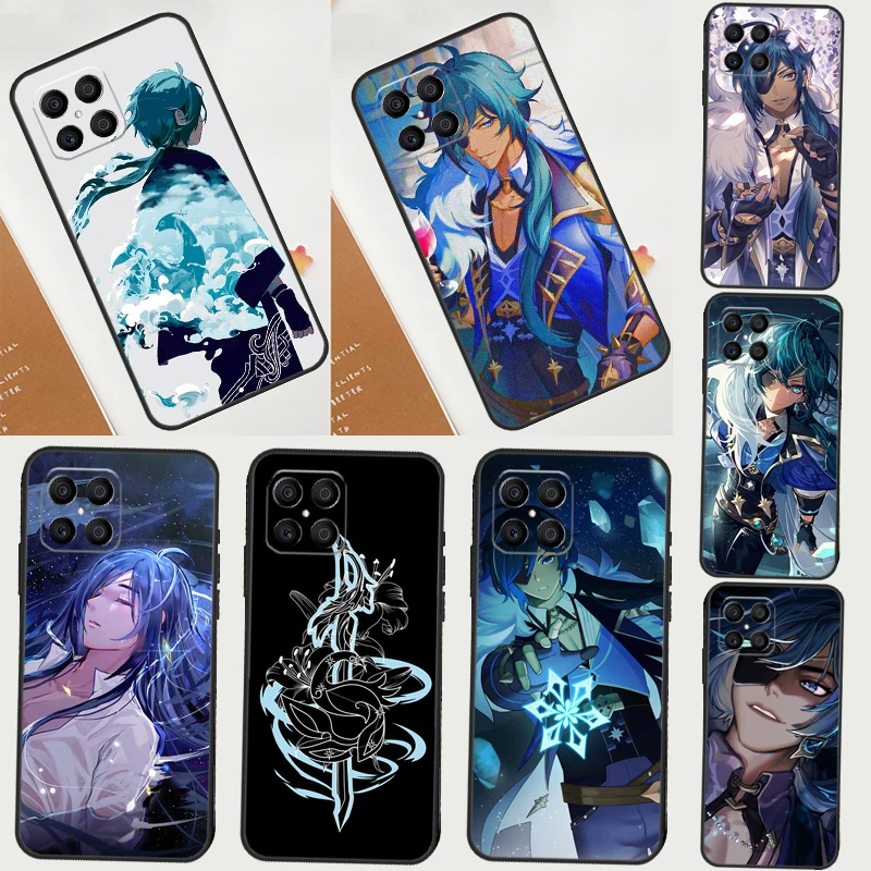 Genshin Impact Kaeya pre Huawei P50 Pro P40 P30 P20 Lite Nova 9 5T P SMART 2021 Prípad na česť x8 x7 x9 50