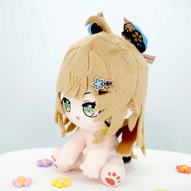 Genshin Impact Kirara Cotton Doll First Baby Body Doll Doly Doujin Originálna hra periférne kolekcie hračky Hračky roztomilé bábiky Vianočný darček