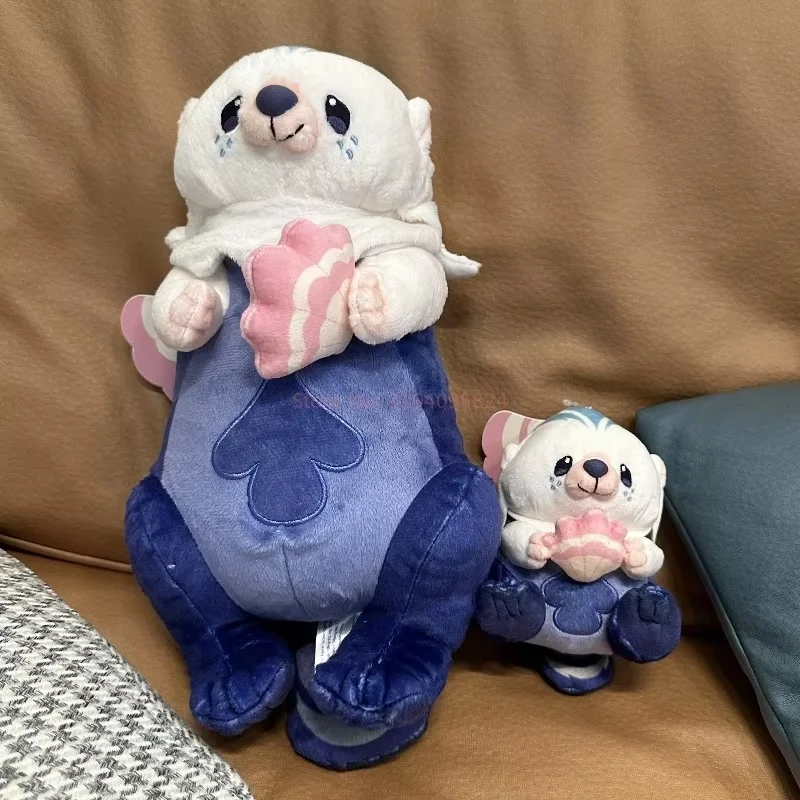 Genshin Impact Plyšová bábika Originálna morská séria Yoyo Sea Otter Soft Plush Plyn vankúš/Doll Pendant Hray Anime Periférne darčeky