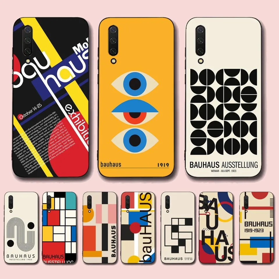 Geometrický Bauhaus Art Pase Pase pre Xiaomi Mi 5x 8 9 10 11 12 Lite Pro 10t POCOX3PRO POCOM3 POZNÁMKA 10 PRO LITE