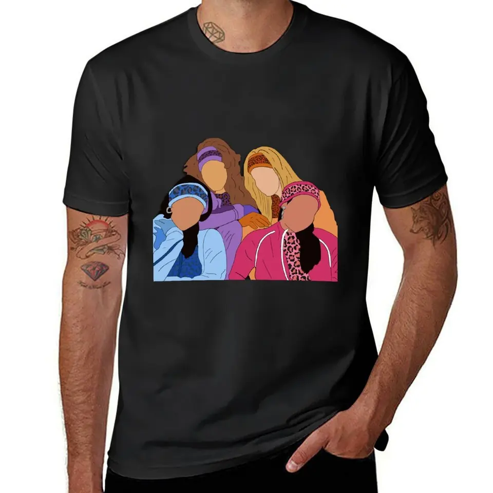 Gepard Girls Fan Fan Art Tričko Estetické oblečenie chlapci zviera zvieratá chlapci biele pánske tričká