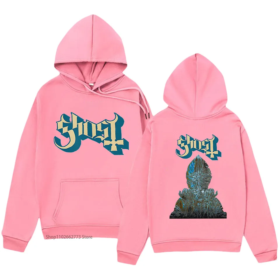 Ghost Band Hoodies Fashion Dámske oblečenie Anime manga vrcholy Žena/mužský pullover KPOP Tracksuit Men tlačiť mikinu s dlhým rukávom
