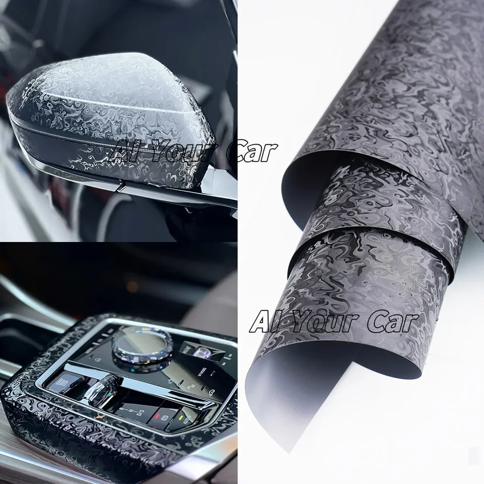 Ghost Black Film Film Film Forge Forge Cosmic Sticker Pet nepremokavý motocykel upravený filmovými tela ladenie tela Decor