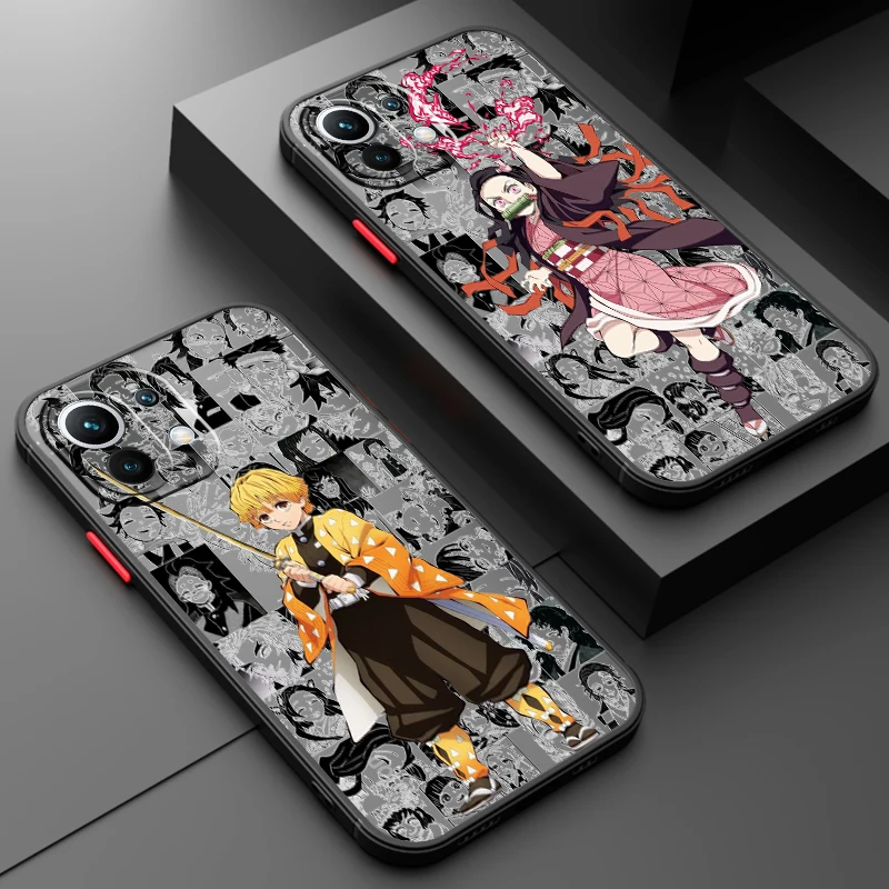 Ghost Slayer Blade Fashion Frosted Lasting pre Xiaomi Mi 13 12T 11T 11i 10t 10t