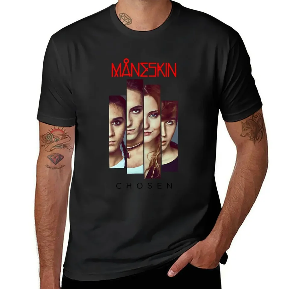 Gifty Idea Rock Maneskin Band z Ríma darček pre narodeniny Tričko Funny Tričko Louboutins pánske vtipné tričká
