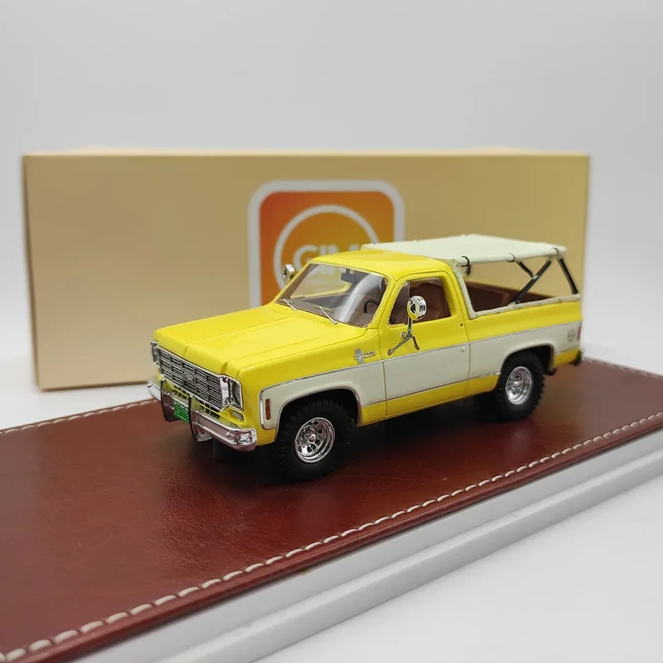 GIM 1:43 Scale Chevrolet Blazer K5 Open Top Top 1973-1978 živicové auto zbera