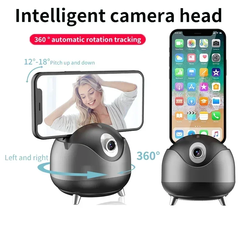 Gimbal stabilizátor AI sledovanie videa 360 rotácia selfie selck Tarod Tarod Automatické sledovanie tváre Tablet Držiteľ sledovania tabletu
