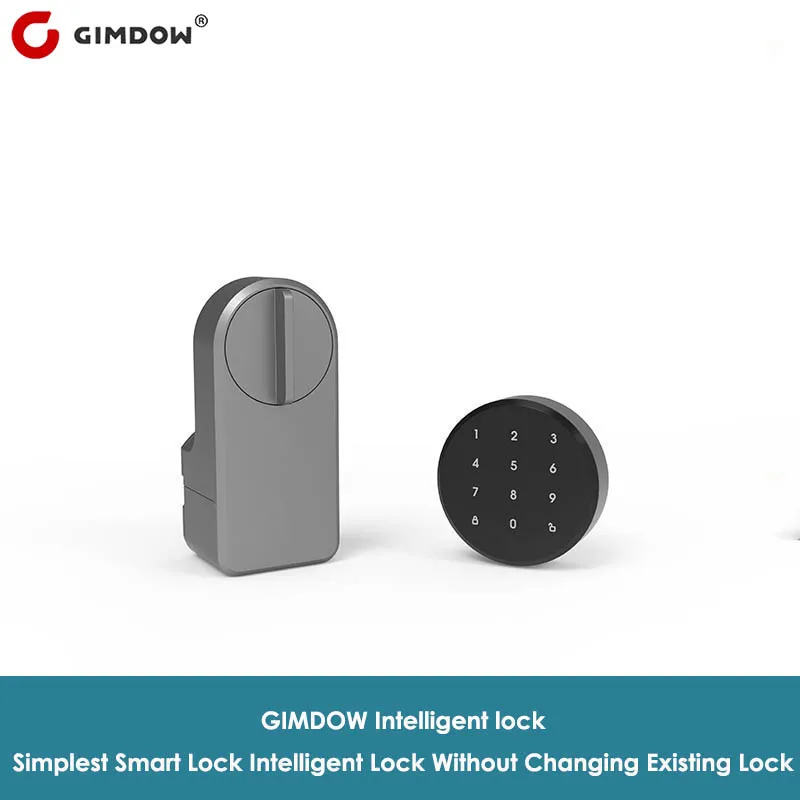 Gimdow Door Lock for Tuya bezpečné inteligentné heslo Electric Hotel Apartment Digitálna skrinka Bluetooth kompatibilná brána inteligentný zámok