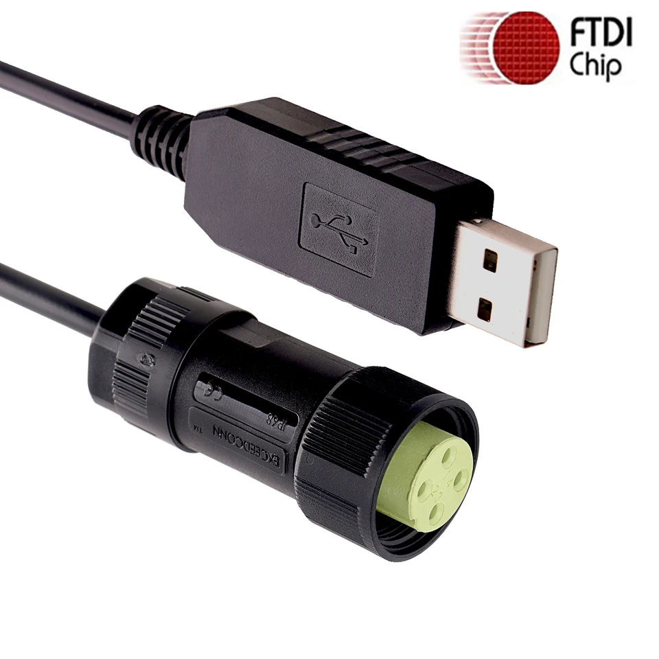 Ginlong Solar Inverter RS-485 Port Solis FTDI USB na 4pin RS485 EC04681 Serial Converter kábla kábla