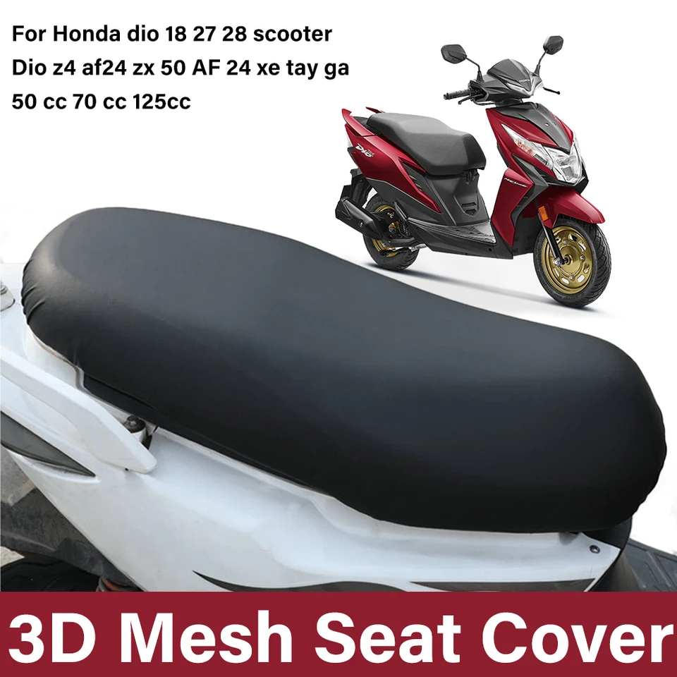 Giorno Motorcycle Cover sedadla Vodotesný odolný voči prachu odolnosti voči Honda Dio 18 27 28 Scooter Dio Z4 AF24 ZX 50cc 70cc xe Tay Ga