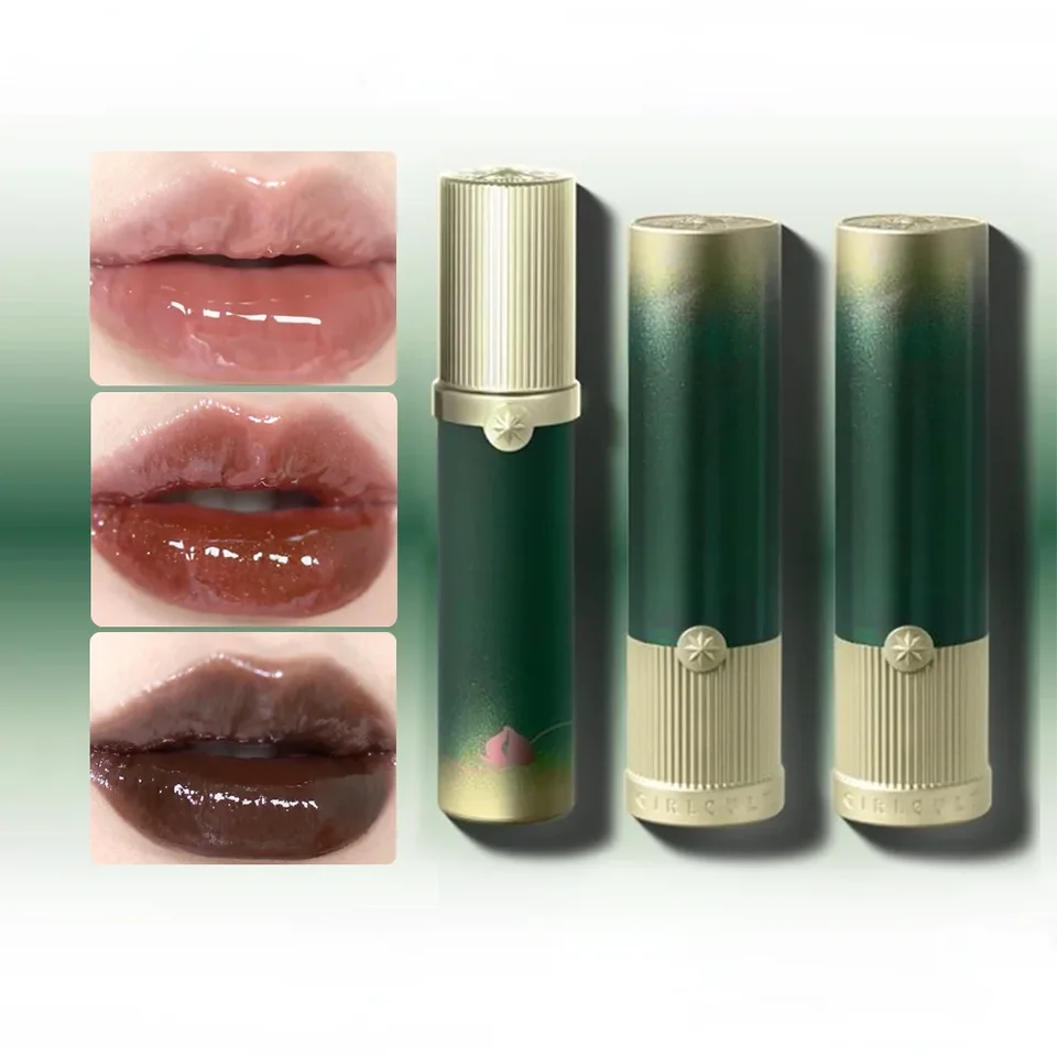 GirlCult Mirror Liquid Lipstick Water Light Dlhodobý hydratačný trblietavý želé odtieňový odtieň nahej červenej pery lesklé kozmetika