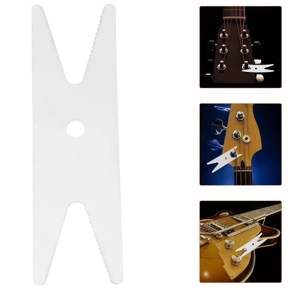 Gitarový basový kovový kovový multi-tool spannerový kľúče Knob Jack Jack Tuner na utiahnutie hrncov pre doplnky basových gitarových dielov (striebro)